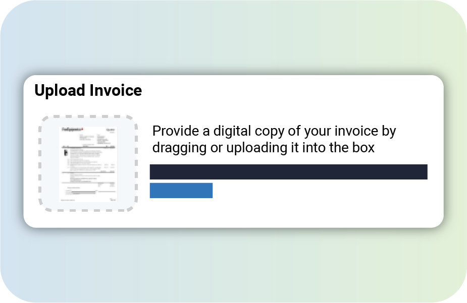 equipment leasing invoice copy